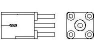 1757644-1 AMP Coaxial Connectors