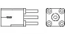 1757644-1 AMP Koaxialsteckverbinder