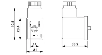 1452246 Phoenix Contact DIN Valve Connectors Image 2