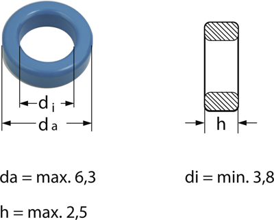 B64290P0037X830 TDK (EPCOS) Ferrite cores Image 2