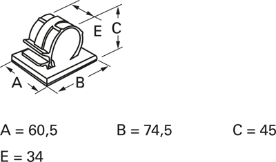 00000140 Kabelhalter