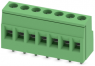 Leiterplattenklemme, 7-polig, RM 5.08 mm, 0,14-2,5 mm², 24 A, Schraubanschluss, grün, 1730447