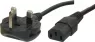 BS13/13-H05VVF3G100-C13/2,50M SW9005 FELLER Power Cords