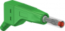 4 mm Stecker, Schraubanschluss, 2,5 mm², grün, 64.9326-25