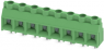 Leiterplattenklemme, 8-polig, RM 9.52 mm, 0,2-6,0 mm², 32 A, Schraubanschluss, grün, 1713914