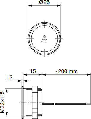 1241.3004 SCHURTER Piezotaster Bild 2