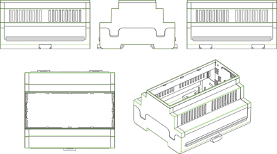 449-360-60 apra DIN-Rail Enclosures Image 3