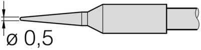 C245036 JBC Lötspitzen, Entlötspitzen und Heißluftdüsen Bild 2