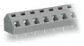 Leiterplattenklemme, 16-polig, RM 7.5 mm, 0,08-2,5 mm², 16 A, Käfigklemme, lichtgrau, 236-516/000-009/999-950