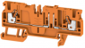 Trenn- und Messtrenn Reihenklemme, Push-in-Anschluss, 0,5-2,5 mm², 20 A, 6 kV, orange, 1989820000