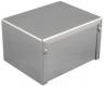 Aluminium Gehäuse, (L x B x H) 203 x 102 x 51 mm, grau (RAL 7046), IP32, 1411SS