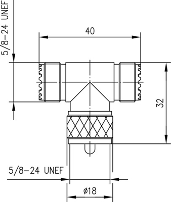 100024349 Telegärtner Koaxial Adapter Bild 2