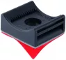 Klettbandsockel, max. Bündel-Ø 20 mm, Polyamid, glasfaserverstärkt, selbstklebend, (L x B) 150 x 10 mm