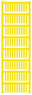 Polyamid Kabelmarkierer, beschriftbar, (B x H) 21 x 5.8 mm, max. Bündel-Ø 2.9 mm, gelb, 1318740000