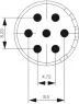 1224080000 Weidmüller Sensor-Aktor Rundsteckverbinder