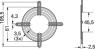 Schutzgitter, LZ, Metallschutzgitter, 80 mm