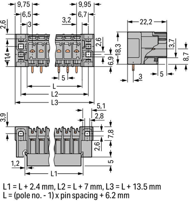 769-662/004-000 WAGO PCB Connection Systems Image 2