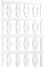 Polyamid Kabelmarkierer, beschriftbar, (B x H) 7 x 11 mm, max. Bündel-Ø 40 mm, grau, 1000380000