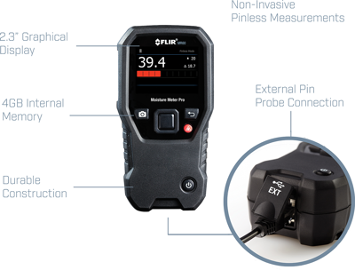 MR60 FLIR Feuchtigkeitindikatoren, Materialfeuchtemessgeräte Bild 1