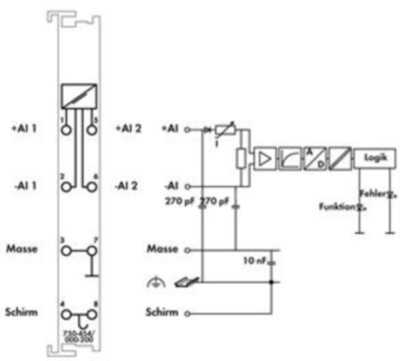 750-454/000-200 WAGO Analogmodule Bild 3