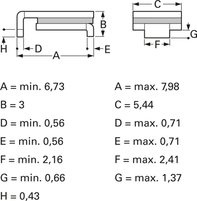 MF-SM100/33-2 Bourns Electronics GmbH Rückstellende PTC-Sicherungen Bild 2