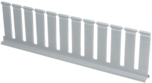 Trennwand, (L x B x H) 1.8 m x 19 x 89.6 mm, PVC, grau, SD4H6