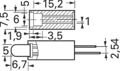 2819.5160 Mentor LED Abstandshalter Bild 2