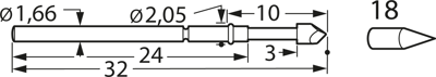 F77218B130G300 Feinmetall Prüfstifte Bild 3