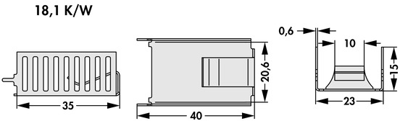 10151853 Fischer Elektronik Kühlkörper Bild 2