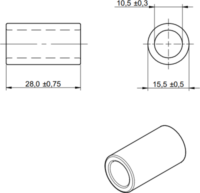 74270051 Würth Elektronik eiSos Ferrite cable cores Image 2