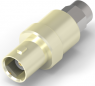 Koaxial-Adapter, 50 Ω, OSM-Stecker auf BNC-Buchse, gerade, 1058083-1