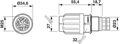 1411432 Phoenix Contact Other Circular Connectors Image 2