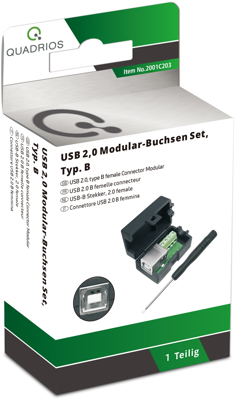 2001C203 QUADRIOS USB Steckverbinder, PC Steckverbinder Bild 3