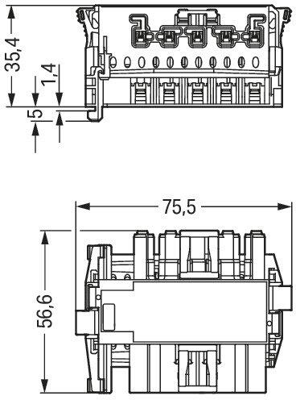 770-6225 WAGO Gerätesteckverbinder Bild 3