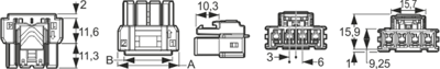 1-1971773-2 TE Connectivity PCB Connection Systems Image 5