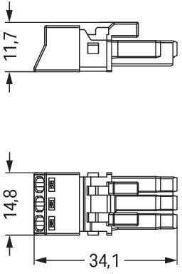 890-263/071-000 WAGO Gerätesteckverbinder Bild 2