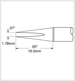 SSC-670A METCAL Lötspitzen, Entlötspitzen und Heißluftdüsen