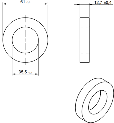 74270097 Würth Elektronik eiSos Ferrite cable cores Image 2