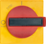 Handhabe, mit Sichtblende gelb, rot, für Türantrieb 8UC7222-3BB20, 8UC7220-3BB