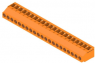 Leiterplattenklemme, 21-polig, RM 5.08 mm, 0,08-6,0 mm², 20 A, Schraubanschluss, orange, 2432100000