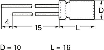 GRC00DD1021CTNL Vishay Elektrolyt Kondensatoren Bild 2