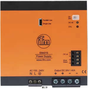 E84016 IFM electronic Hutschienen-Netzteile