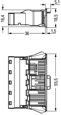 770-2115 WAGO Gerätesteckverbinder Bild 2