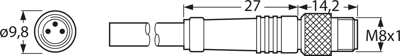 11712 Lumberg Automation Sensor-Aktor Kabel