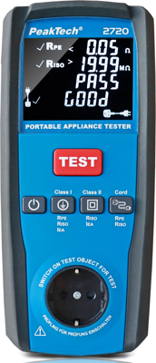 P 2720 PeakTech Gerätetester, VDE-Tester