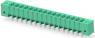 Leiterplattenklemme, 16-polig, RM 3.81 mm, 0,05-2 mm², 11 A, Stift, grün, 1-284519-6