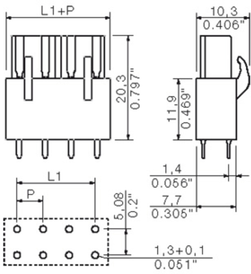 1630740000 Weidmüller PCB Connection Systems Image 3