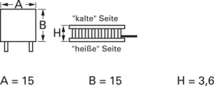 TB-31-1,0-1,3 HT120 Kryotherm Peltierelemente