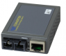 Kompakt Managed Media Konverter RJ45-SC,20km, SM, Gigabit Ethernet