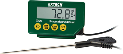 TM26 Extech Thermometer, Anzeigegeräte